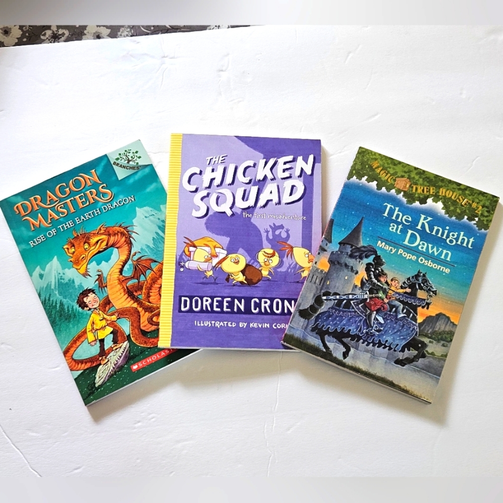 Early Readers Children's Chapter Books Bundle The Magic Tree House Dragon Master